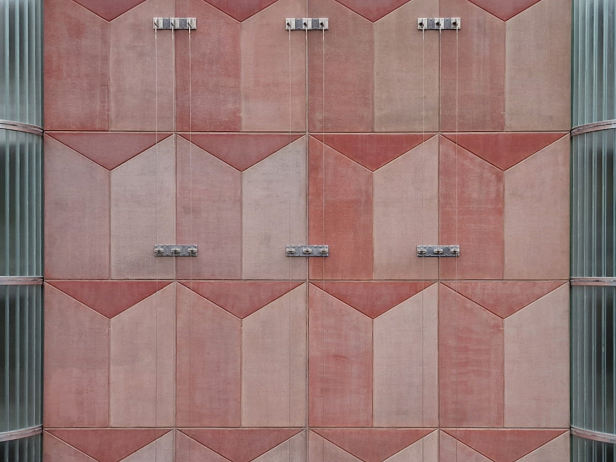 Betonlasur Schallschutzfassade
