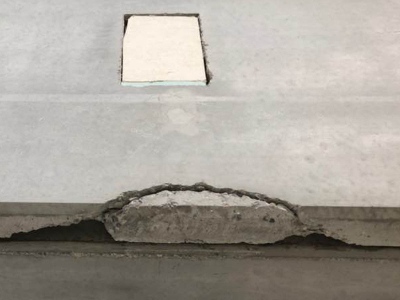 Sichtbeton Schaden Kantenschaden Abplatzung Kantenausbruch